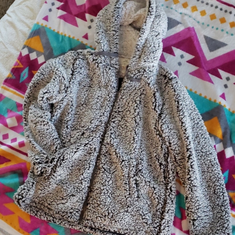 thread & supply sherpa zip up